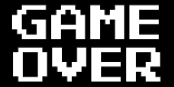game-over ゲームオーバー