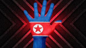 wallpaper-red-hand-large 北朝鮮