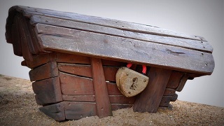 coffin-treasure-lock 箱