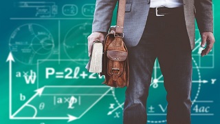 student-teacher-chalkboard-math 教師