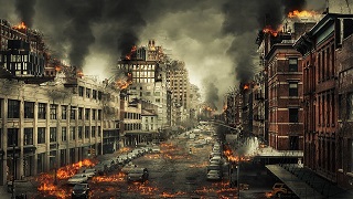 city-disaster-fire 街